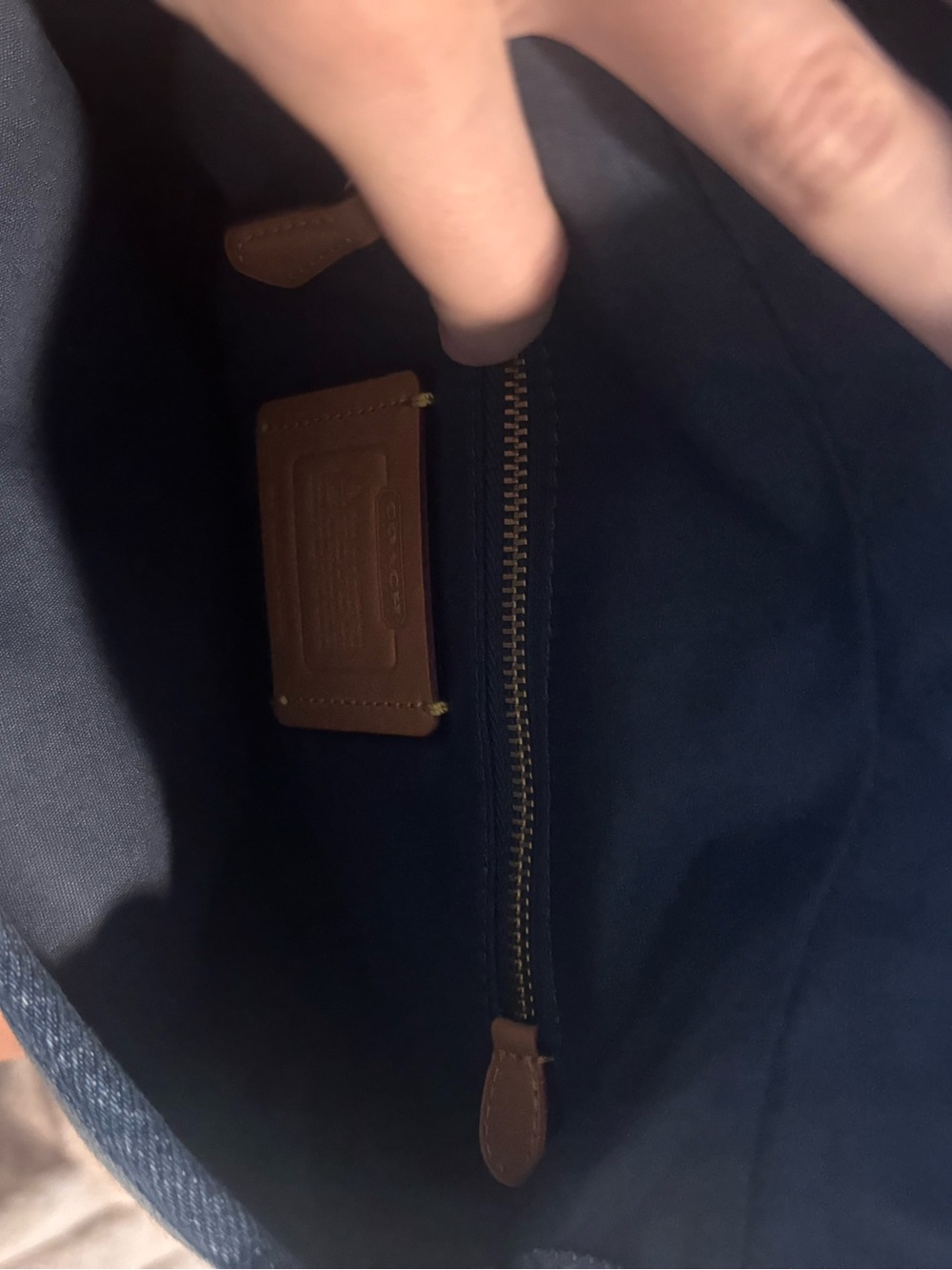 COACH RE-EDITION DENIM SOHO FLAP BAG CR737 - Picture 6 of 6